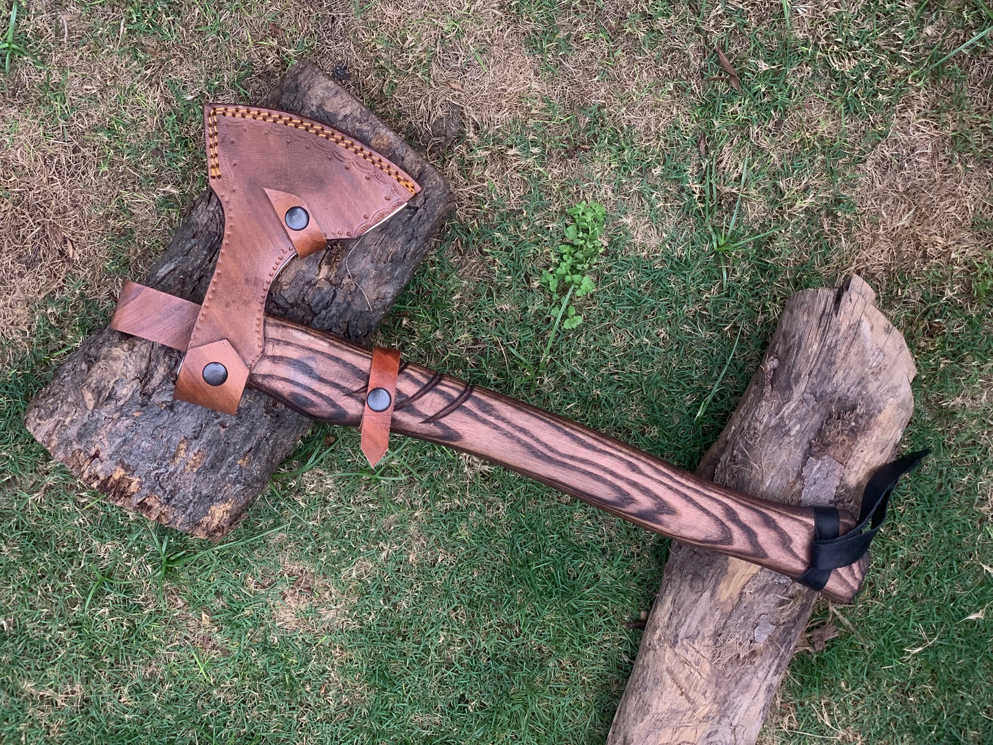 Runic Viking Axe