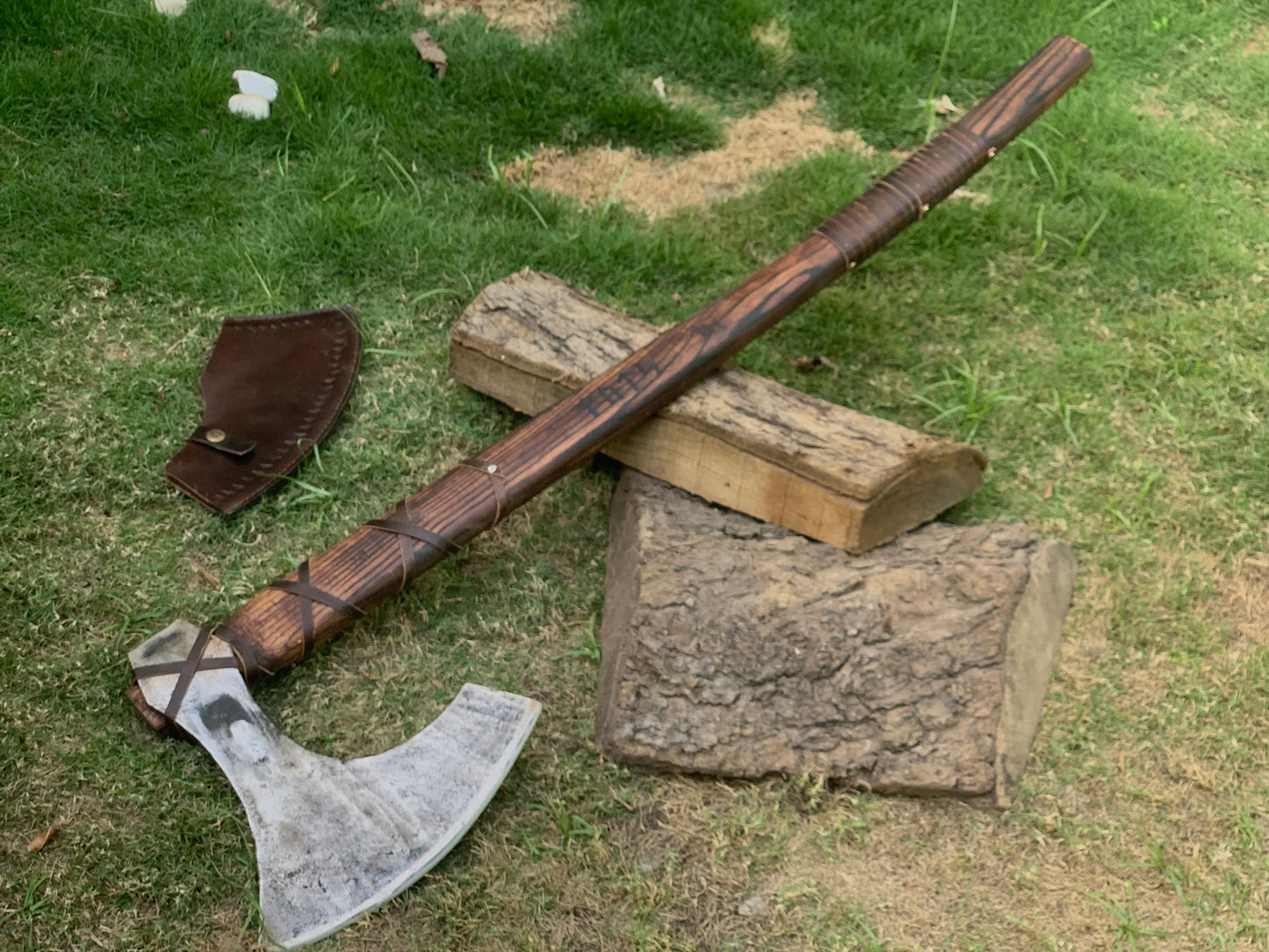 Carbon Steel Viking Axe