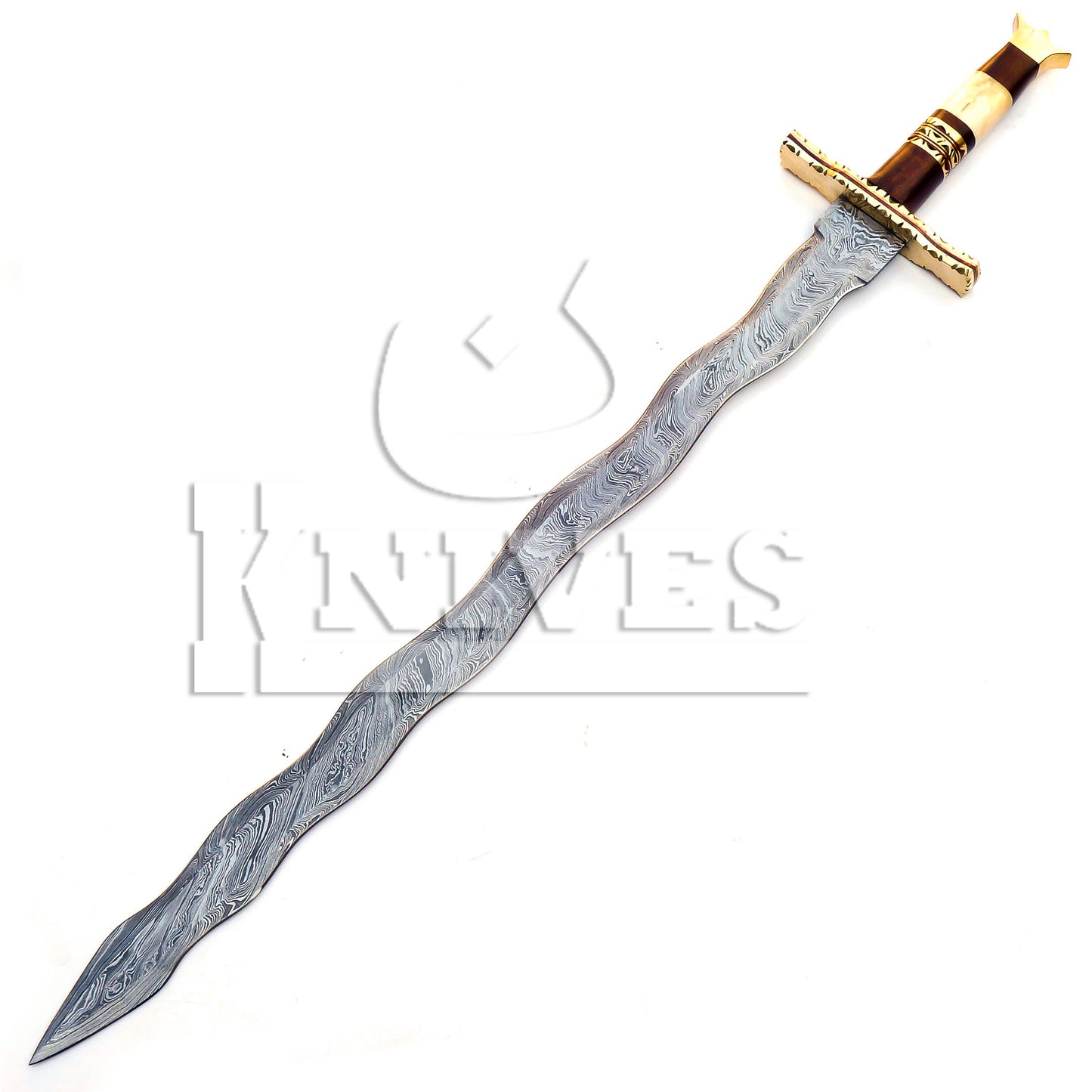 Damascus Steel Collective Viking Sword - 35"