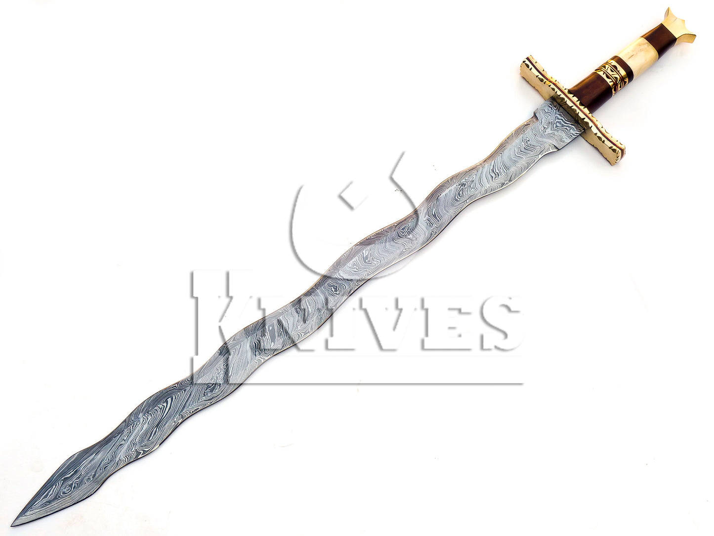 Damascus Steel Collective Viking Sword - 35"