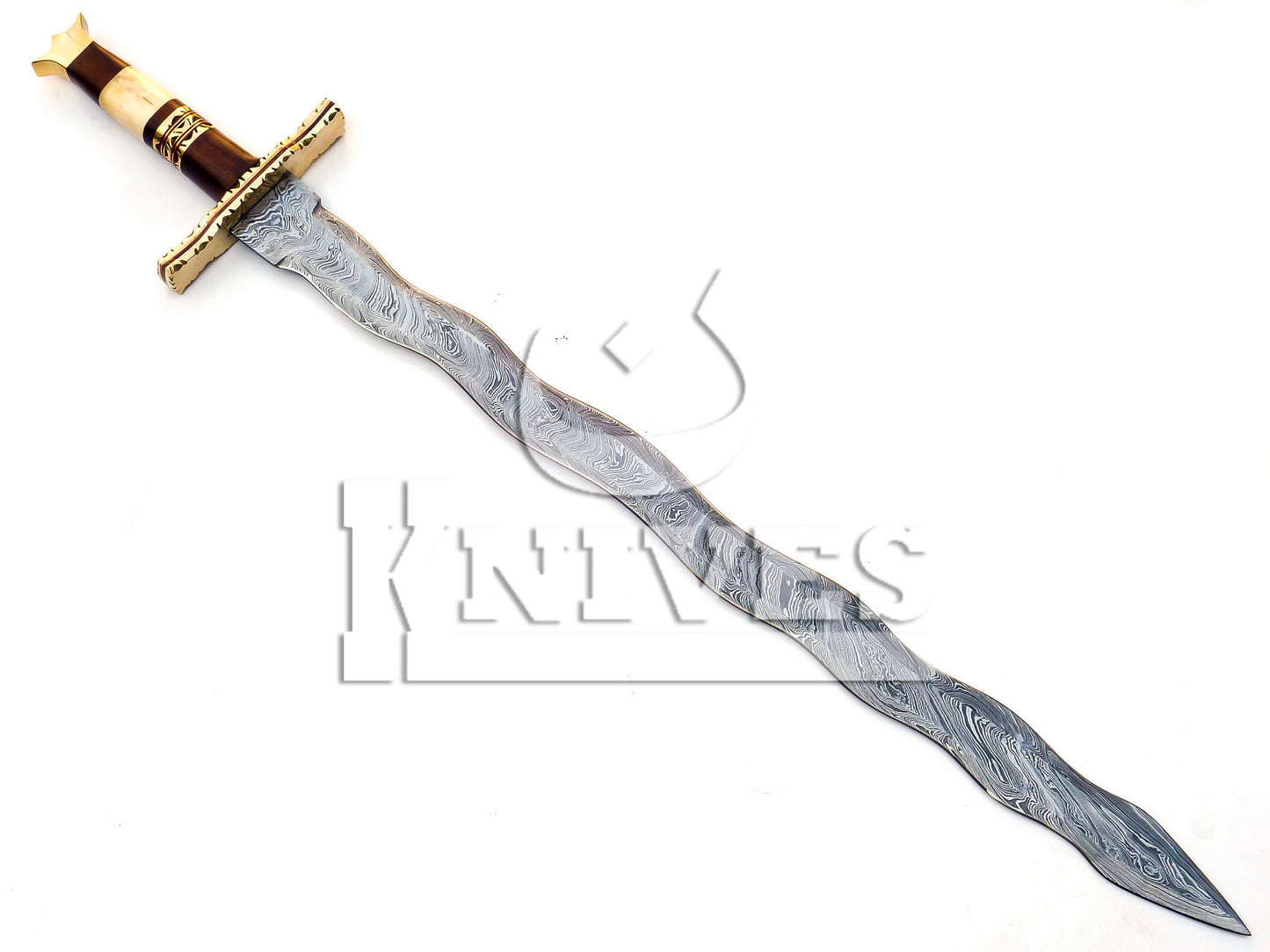 Damascus Steel Collective Viking Sword - 35"