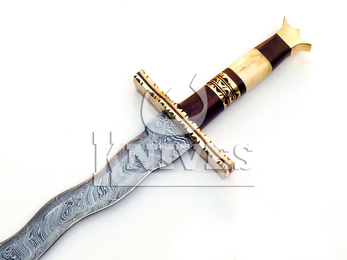 Damascus Steel Collective Viking Sword - 35"