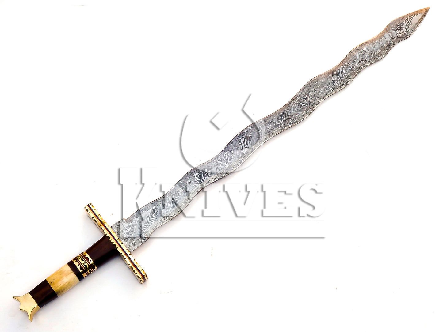 Damascus Steel Collective Viking Sword - 35"