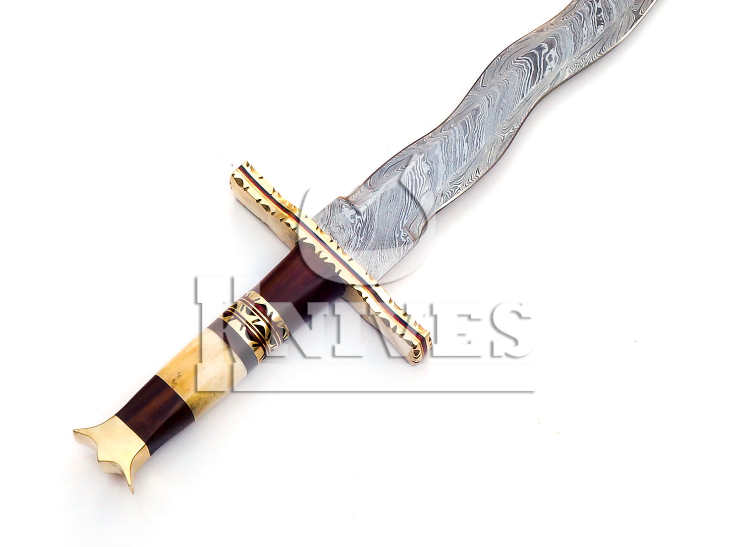 Damascus Steel Collective Viking Sword - 35"