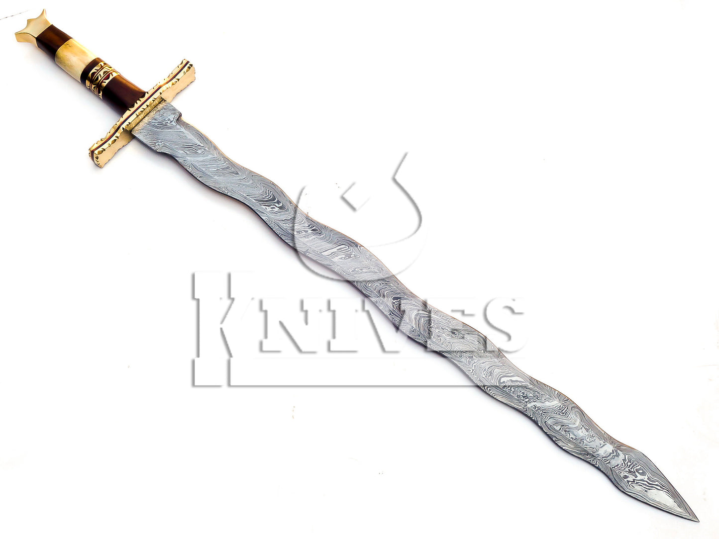 Damascus Steel Collective Viking Sword - 35"