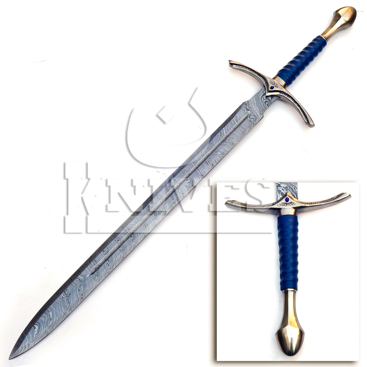 Damascus Steel Viking Collective Sword - 38"