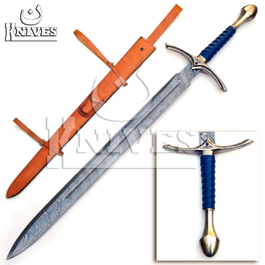 Damascus Steel Viking Collective Sword - 38"