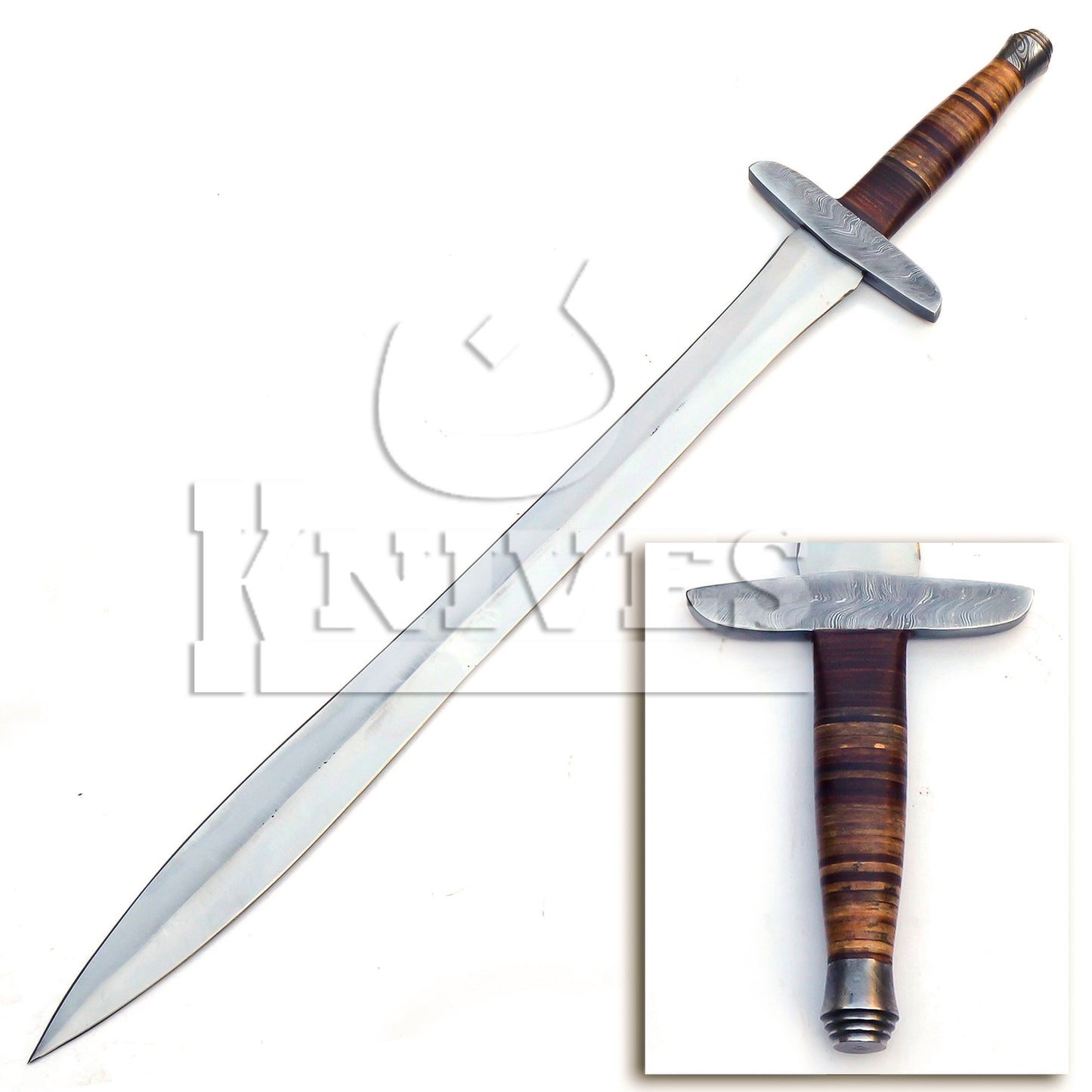 Carbon Steel Collectible Viking Sword - 32"