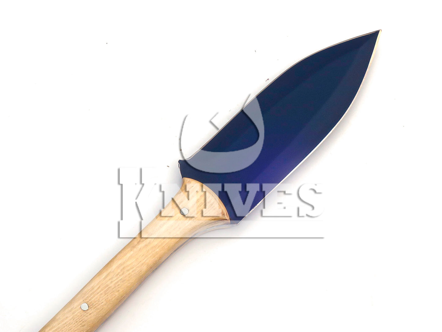 Carbon Steel Dagger with Powdered Courting Handle in Ash Wood